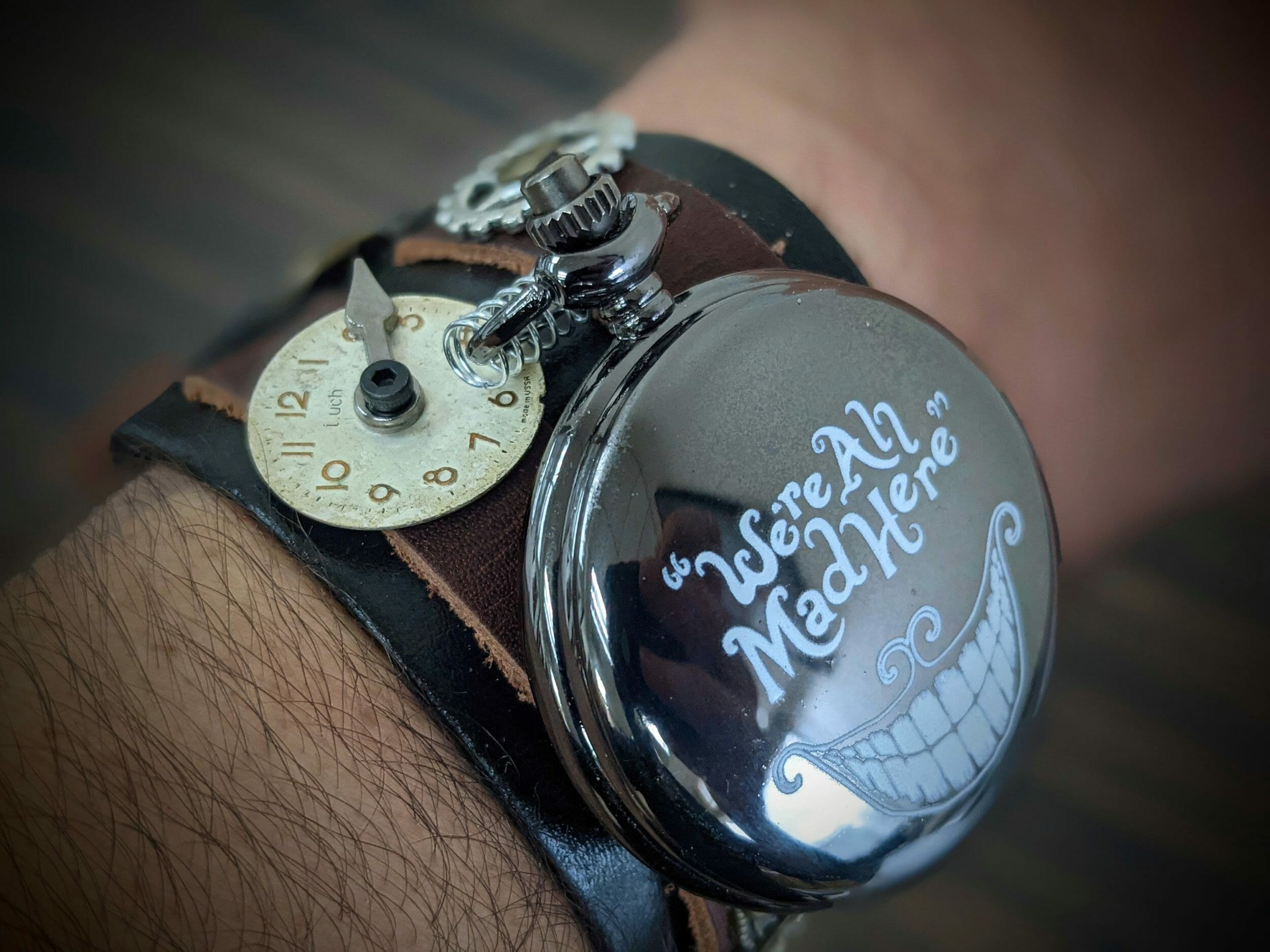 Alice in Wonderland Steampunk Pocket Watch | My Steampunk Style